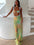 2 Piece Set Women High-Waist Maxi Skirts Matching Midnight Clubwear
