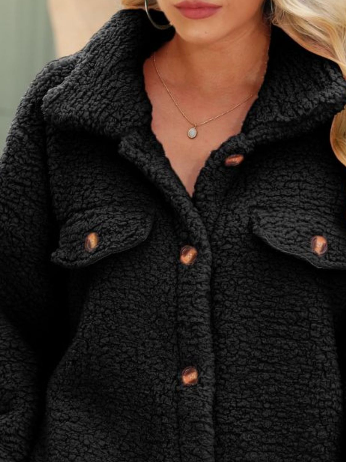 Timeless Elegance and Warmth Classic Sweater Button Down Collared Coat