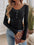 Chic Trendy Lace Detail Round Neck Long Sleeve T-Shirt Dress