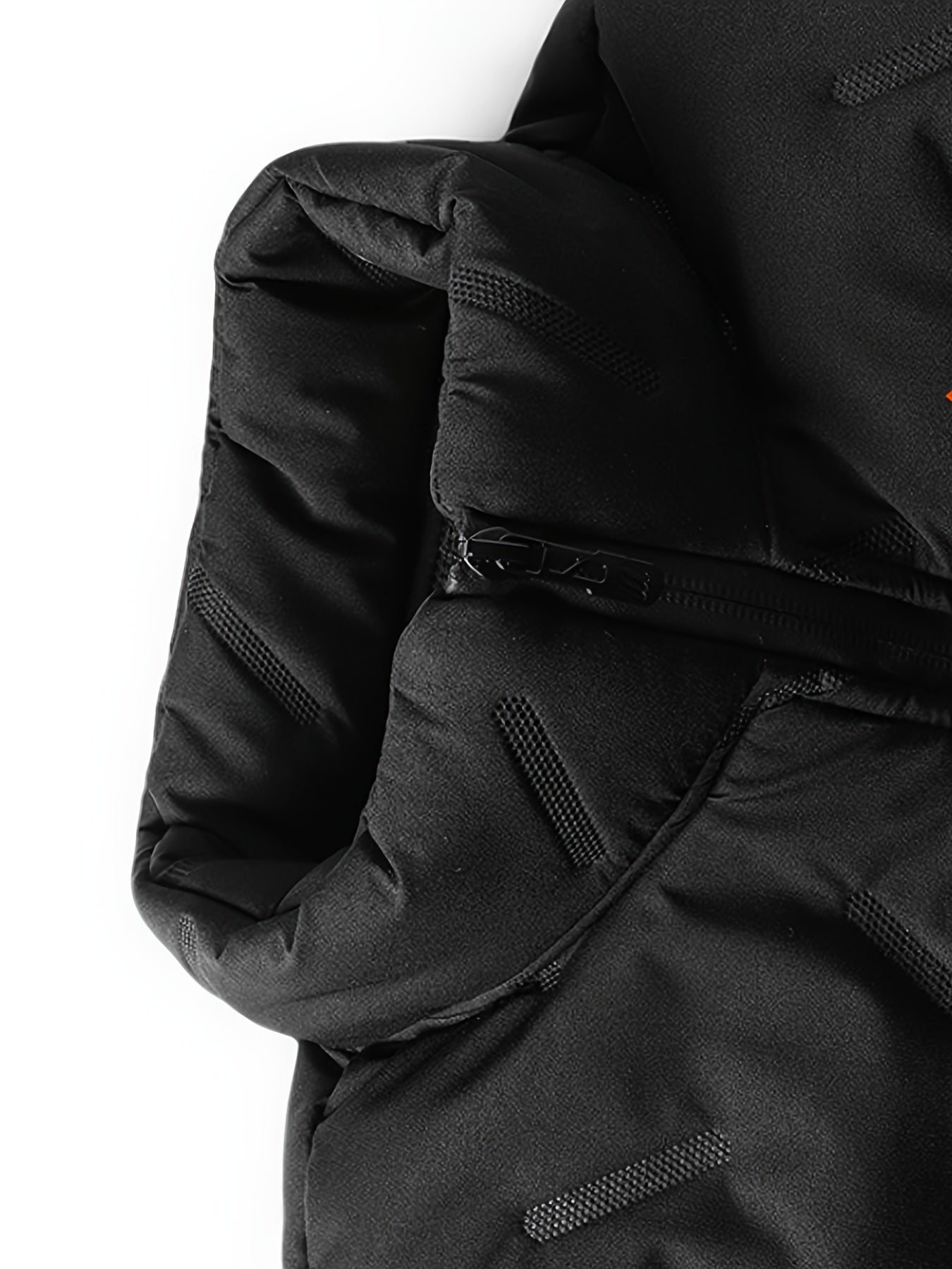 Men's Winter Sports Jacket - Lapel Collar, Long Regular Sleeves