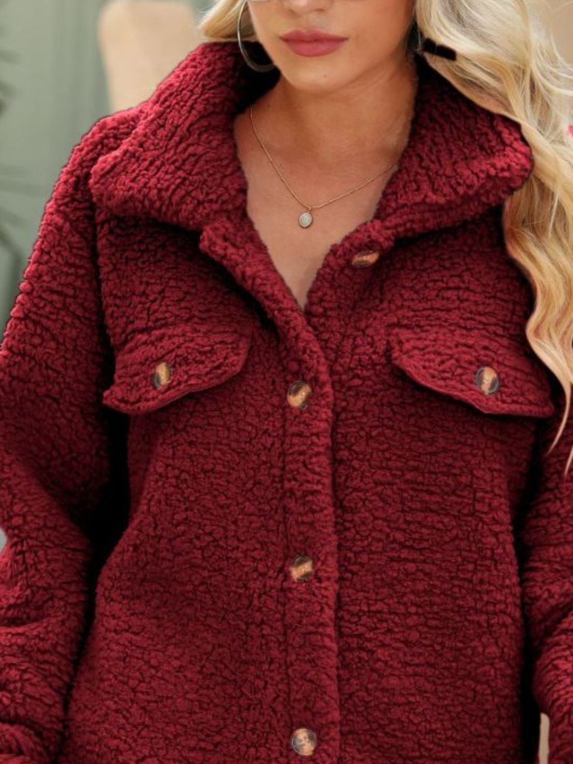 Timeless Elegance and Warmth Classic Sweater Button Down Collared Coat