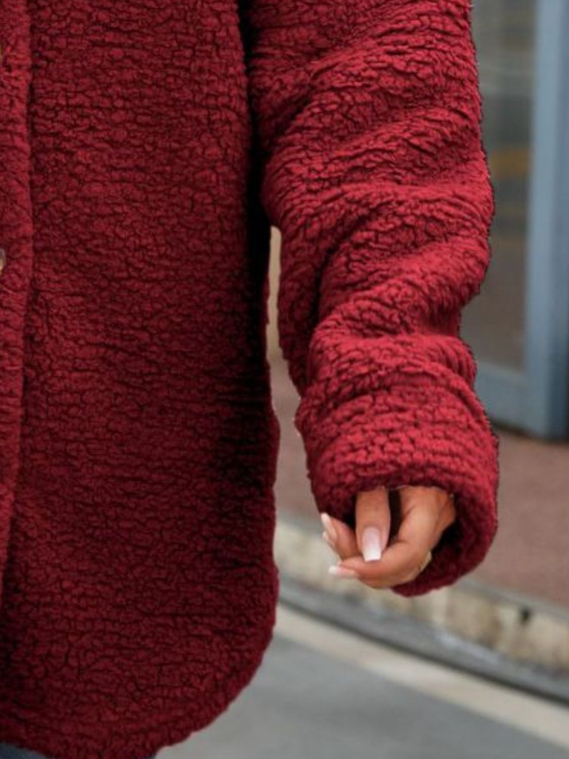 Timeless Elegance and Warmth Classic Sweater Button Down Collared Coat