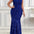 Plus Size, Plus-size Women's Sleeveless Long Elegant Shimmering Dress