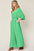 Chic Casual Full Size Half Sleeve Wide Leg Jumpsuit