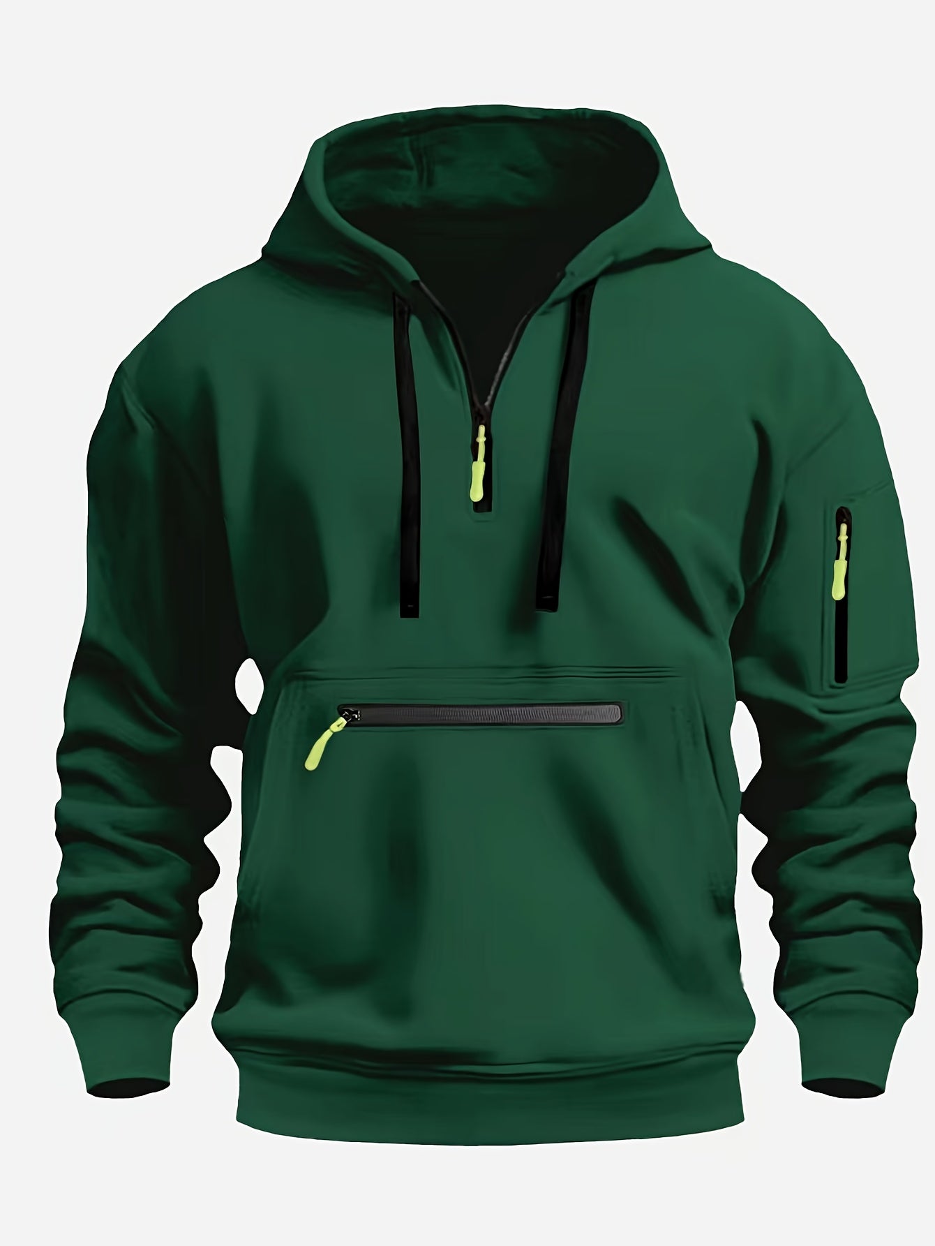 Men's Casual Hoodie Long Sleeve Jacket Dress For Outdoor Outings