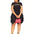 Stylish Tube Top And Fitted Hip Skirt for Plus-Size Women
