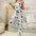 Women's pajama set 2-piece short vest + trouser soft casual love print