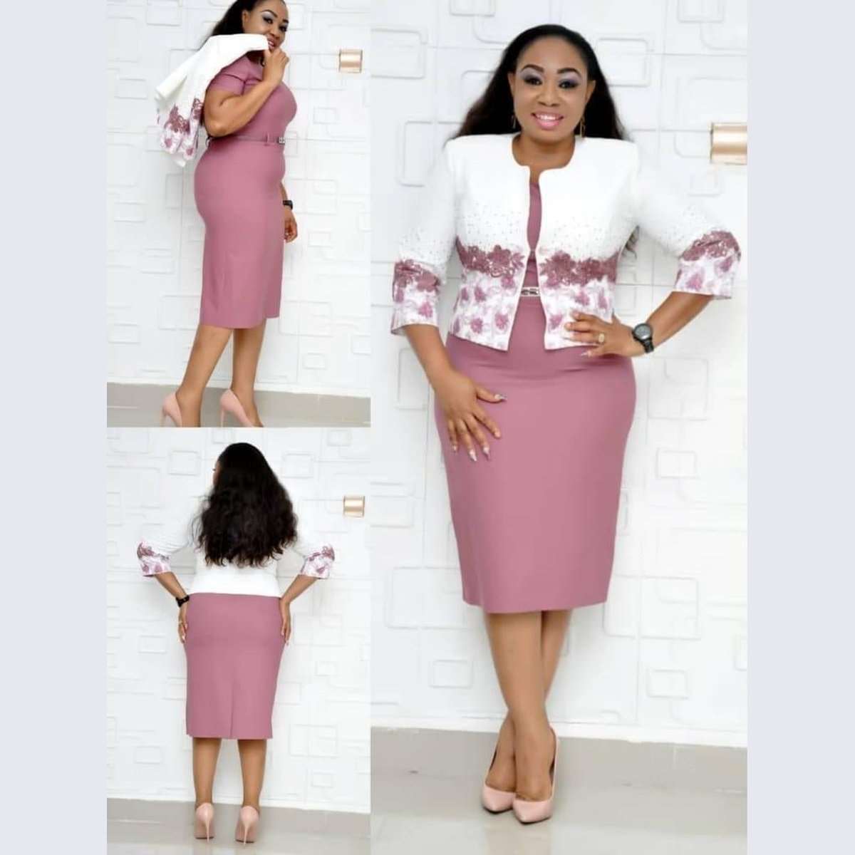 Chic Plus Size African-Inspired Elegant Dress for Women