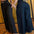Chic Wide Leg Pants Loose Elegant Metal Flared Trouser