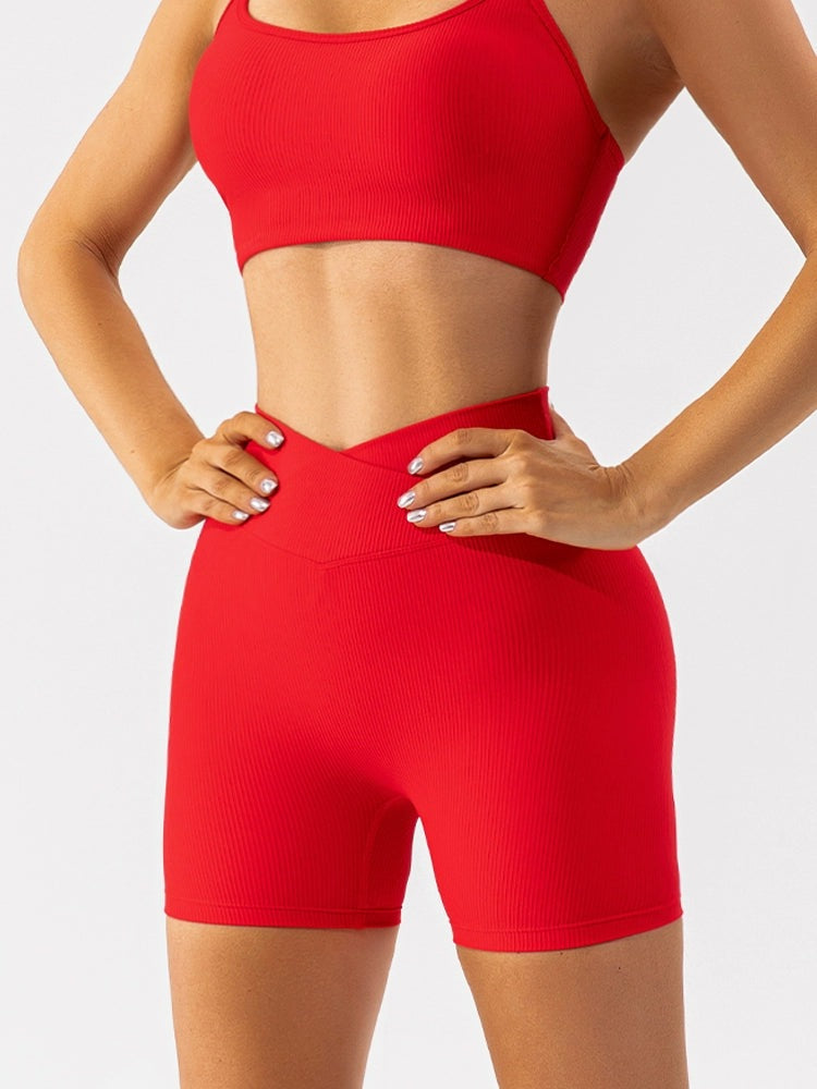 Cross Fitness Women's Outwear Seamless Tights V-Shaped Yoga Pants