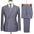 Elegant Two Piece Men's Suits, Double Breasted Blazer Outfits, Tuxedos