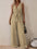 Elegant & classic Tied Surplice Sleeveless Wide Leg Jumpsuit