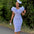 Fashionable Women's Dress Beaded Sleeveless Bodycon Evening Gown