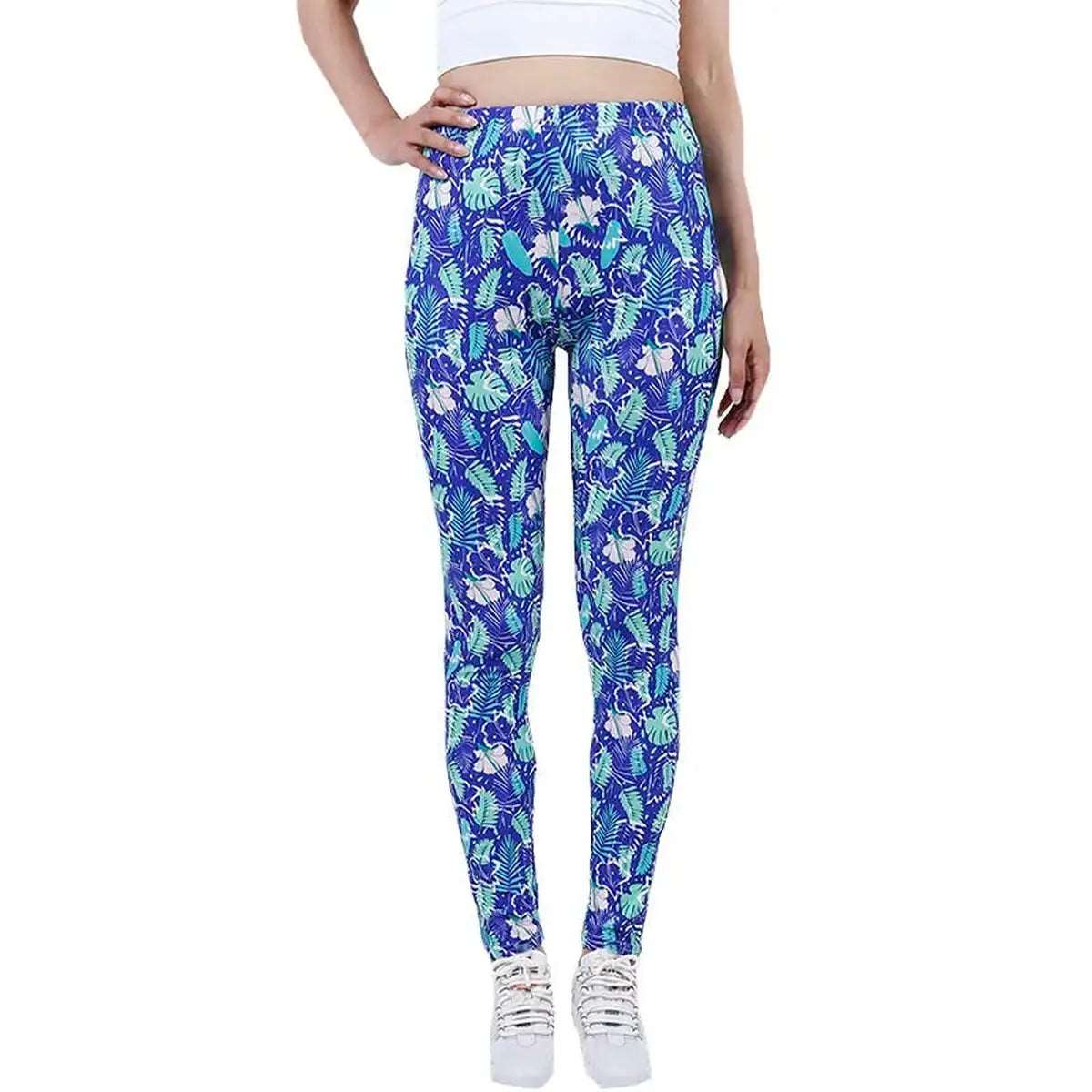 Camouflage Woman's Leggings Slim Stretch Yoga Trouser