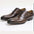 Lace Up Luxury Men Oxford Shoes with Snake Skin Prints & Pointed Toe