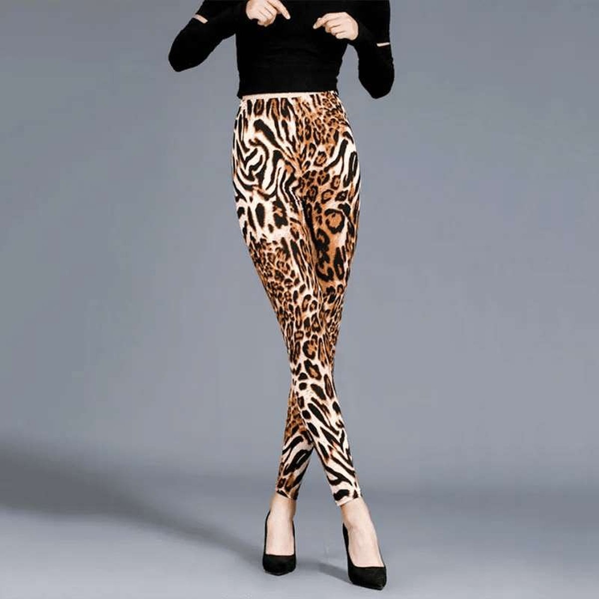 Camouflage Woman's Leggings Slim Stretch Yoga Trouser