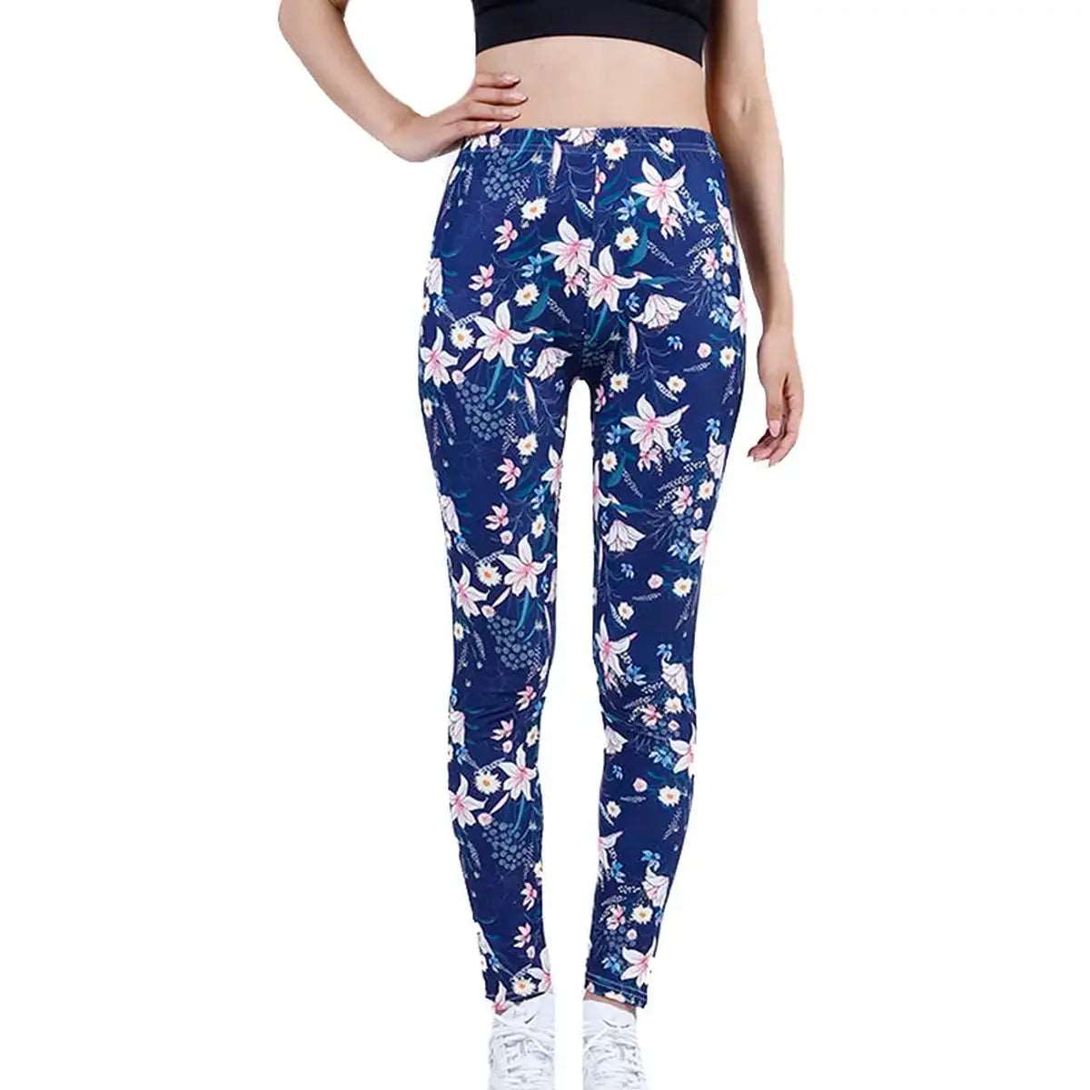 Camouflage Woman's Leggings Slim Stretch Yoga Trouser