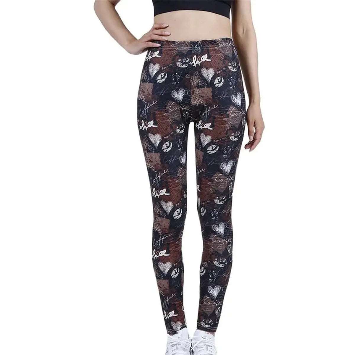 Camouflage Woman's Leggings Slim Stretch Yoga Trouser