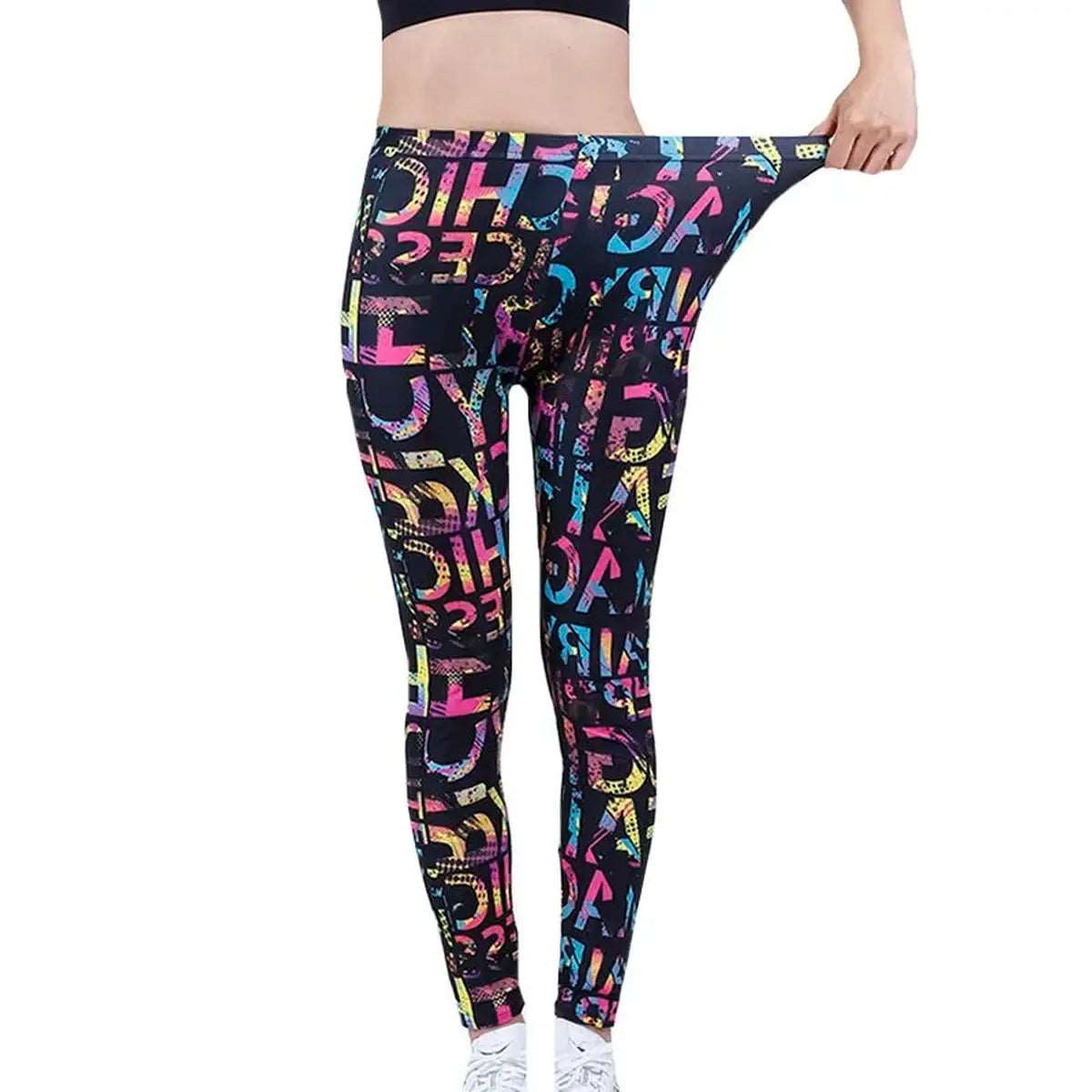 Camouflage Woman's Leggings Slim Stretch Yoga Trouser