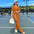 Knitted Casual Tracksuit for Women Two Piece Set Sporty Fitness Stripe