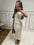 Lady Elegant Knitted Long Dress Summer Short Sleeve Bodycon Dresses