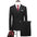 Men's Fashion Business Elegant Casual Gentleman Double Breasted  Suit