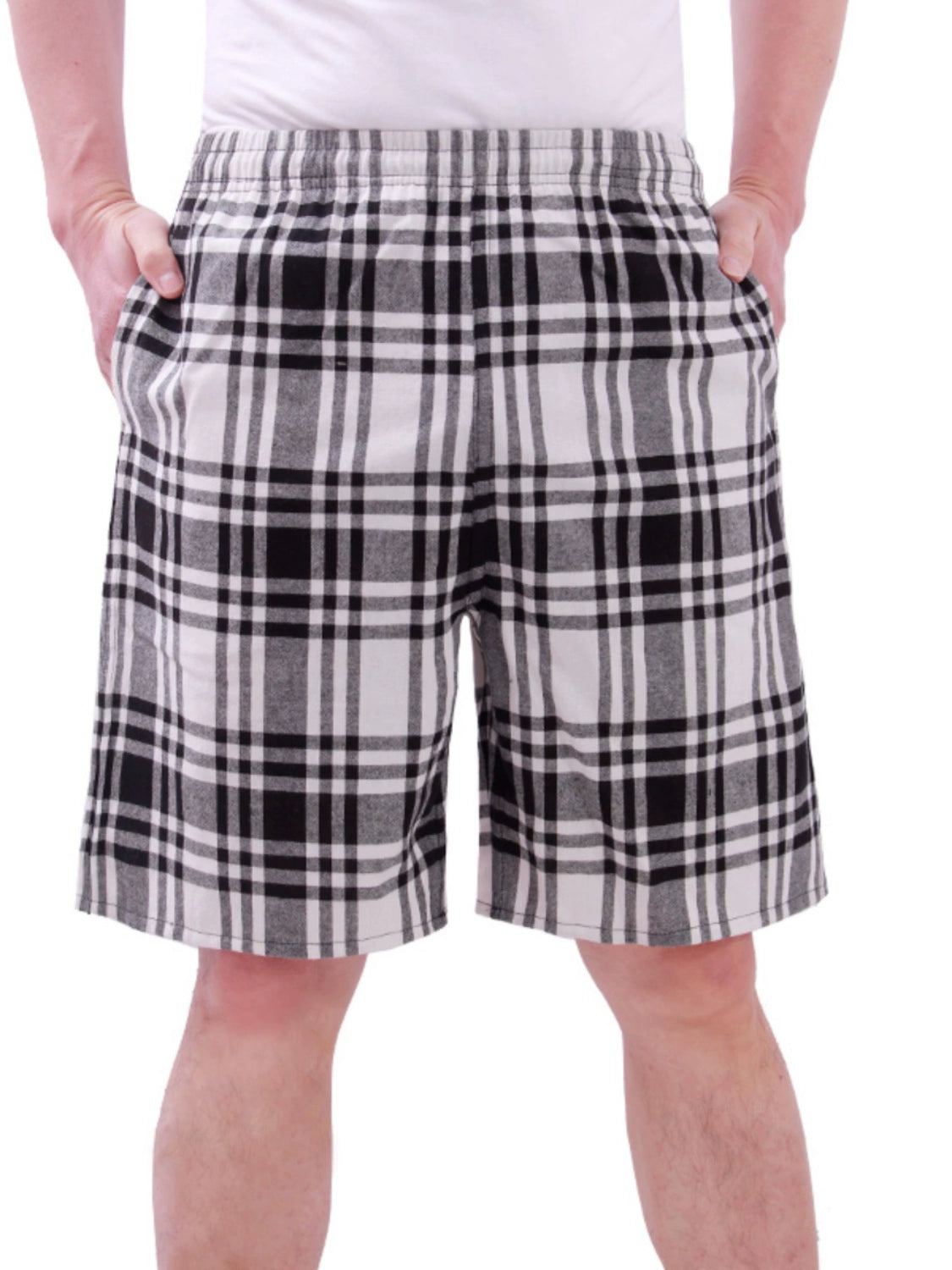 Comfort and Style Half-Length Pure Cotton Casual Beach Pants