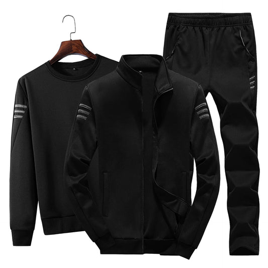 Men's Casual Sports Three-Piece Suit Men's Casual Three-Piece Suit