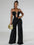 One Piece Outfits Beautiful Strapless Hollow Out Wide Leg Rompers