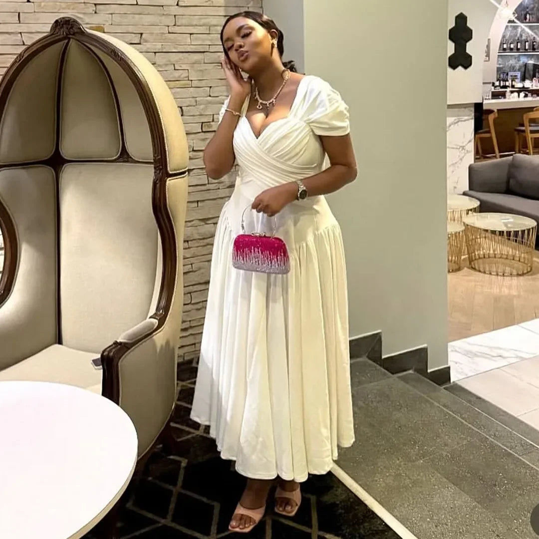 Plus Size Fashionable Elegant Long Strapless Dress for Women Clothing