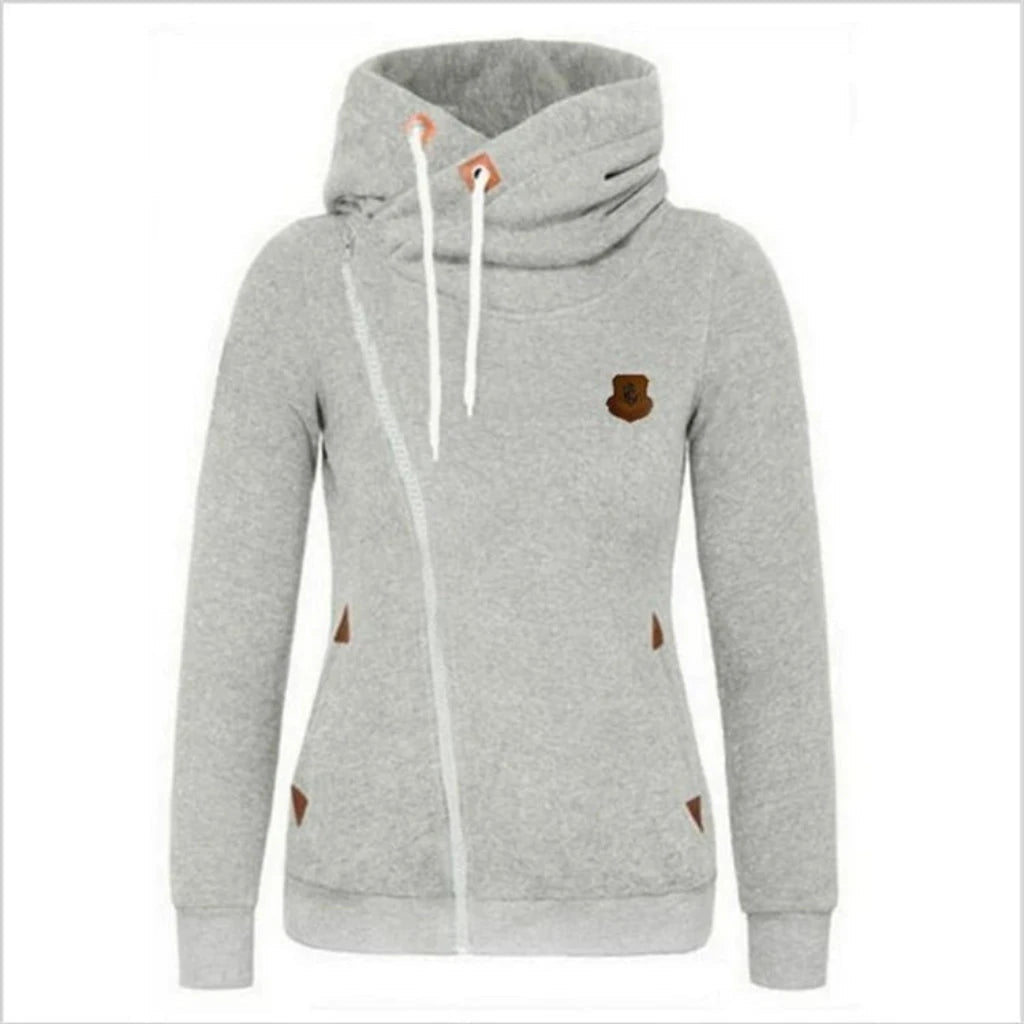 Pullover Outwear Ladies Winter Hooded Jackets Sweater Coat for Women