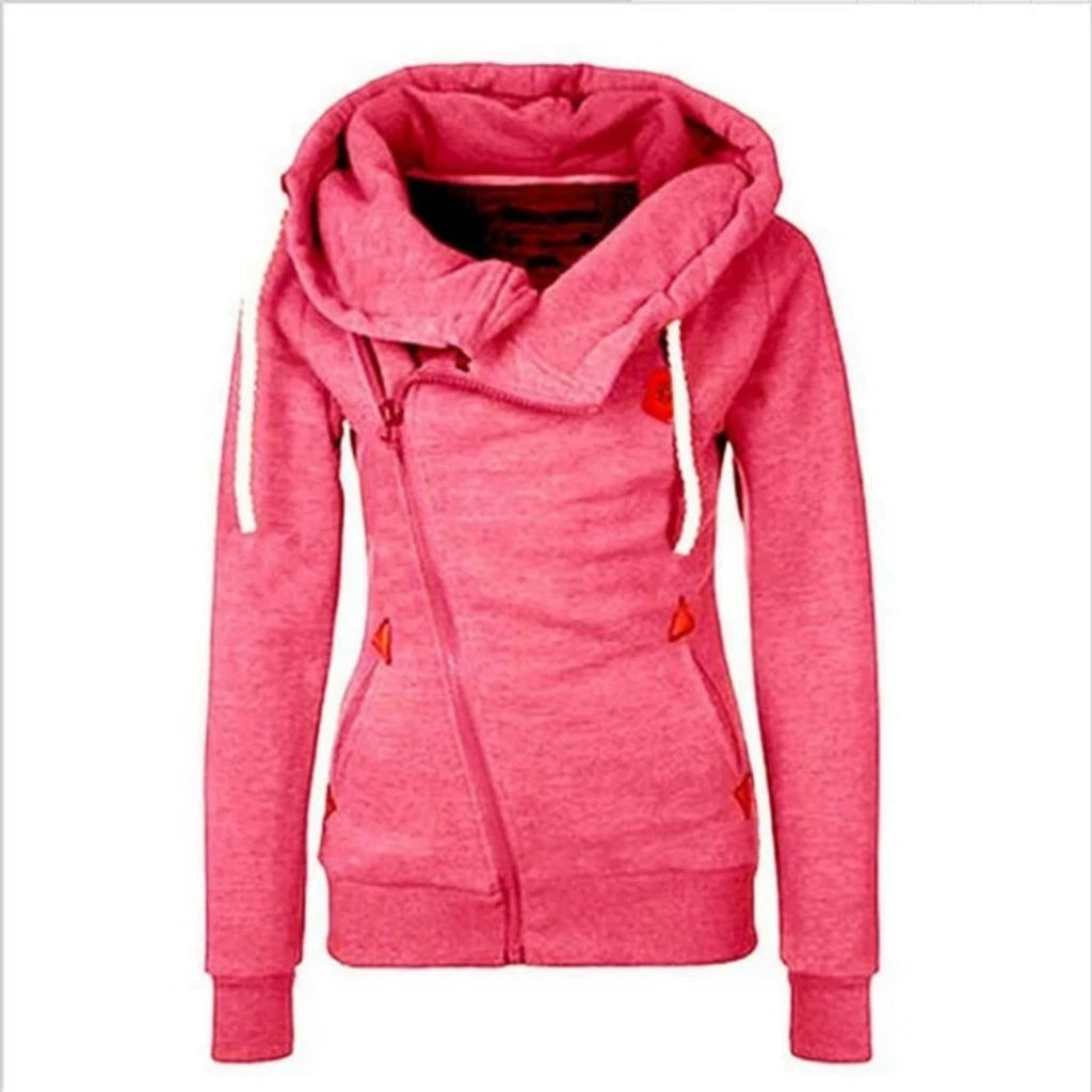 Pullover Outwear Ladies Winter Hooded Jackets Sweater Coat for Women