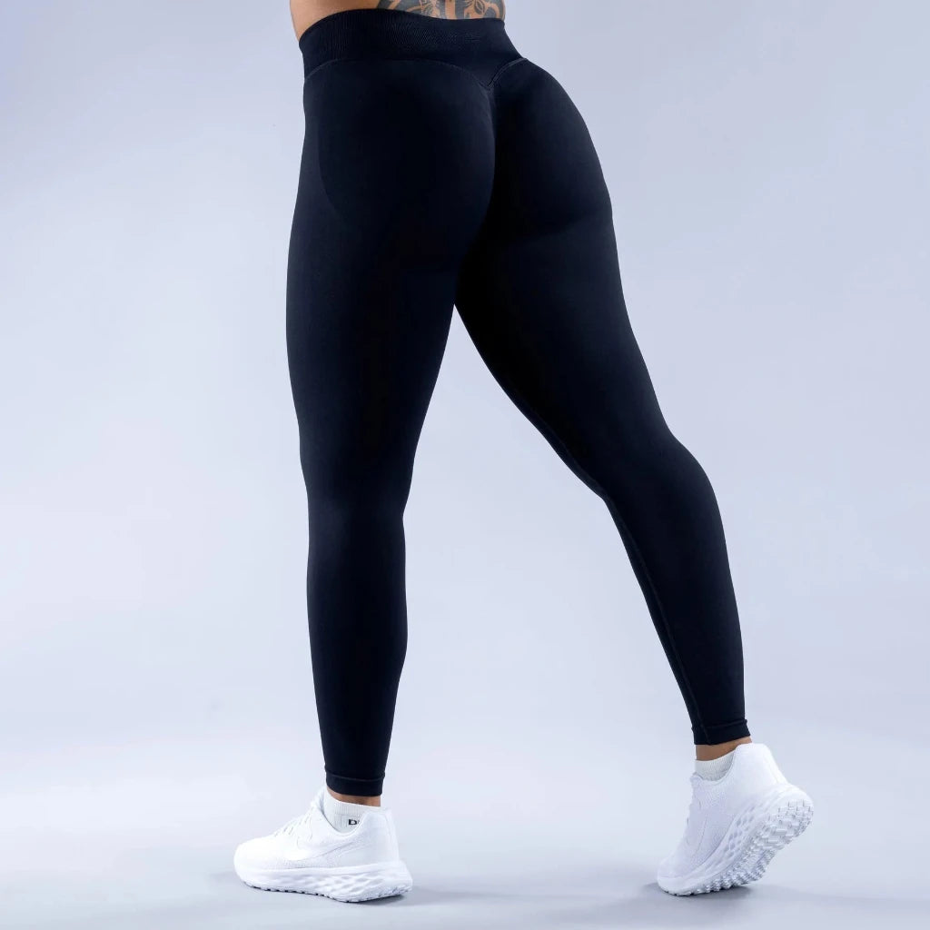 Seamless Sporty High Impact Yoga Leggings Fitness Pants Butt Lifting