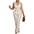 Fashionable Sexy Collar Wide Leg Jumpsuit Casual Style Dress For Chic