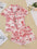 Pajama set, comfortable short-sleeved lapel top loungewear for women