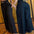 Wide Leg Pants Chic Loose Elegant Metal Flared  Trouser Pants