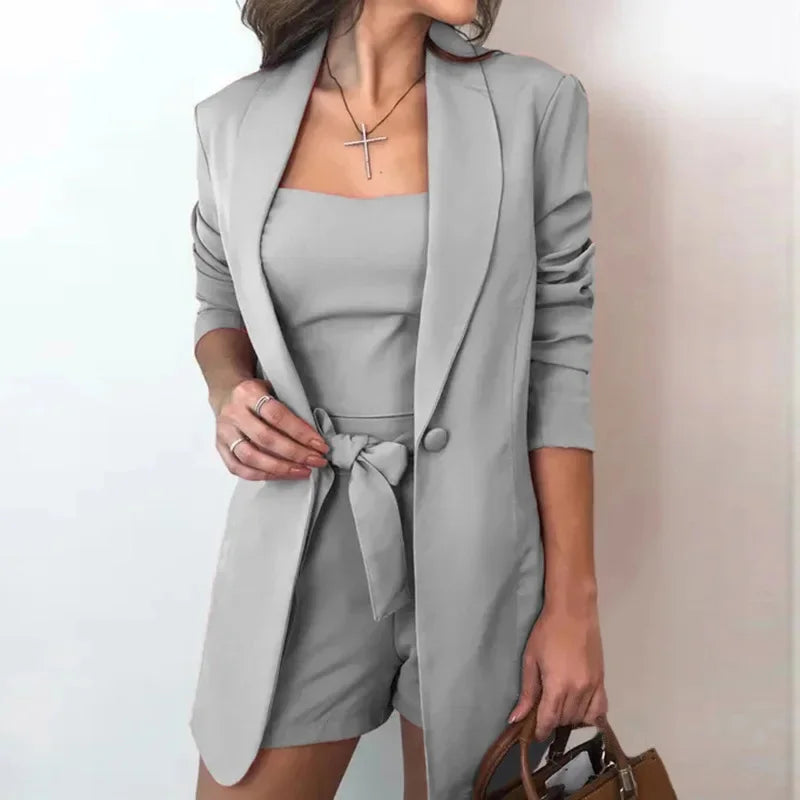 Three Piece Suit Set Women's Fashionable Elegant Cross-Border Clothing