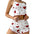 Women's Pajamas Set Sleepwear 2 PCS Short Tank Tops And Shorts Casual