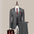 Blazer Vest Pants Boutique Fashion Plaid Retro Business Men's Suit Groom Wedding Show Party Show Prom Brand
