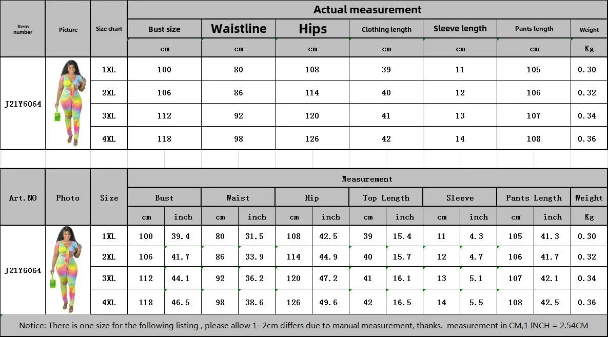 Plus Size Women's Fashion Tie Dye Gradient Print Two Piece Set Sexy Knot