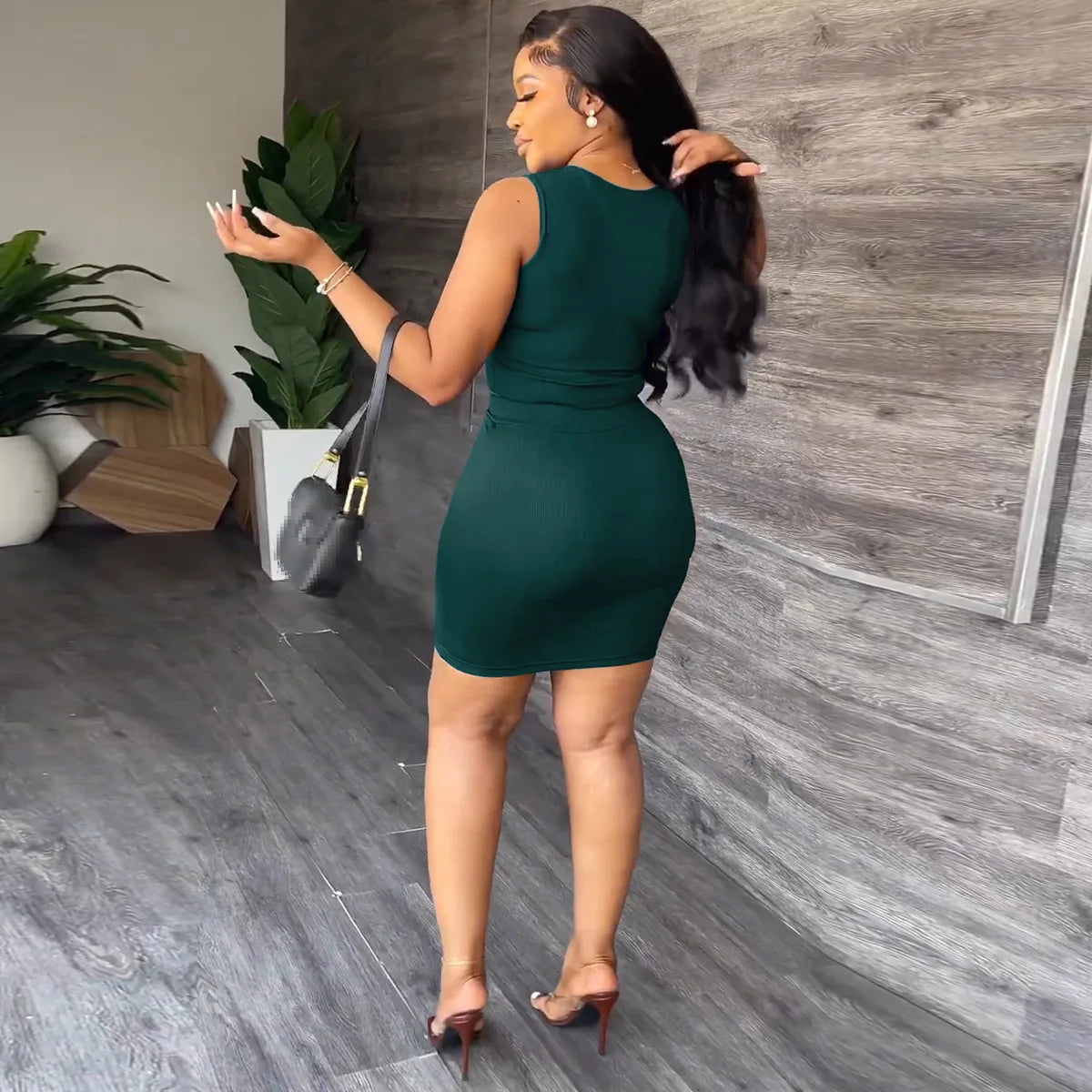 Dress sets two-piece set for women summer outfits Cami Fashion Dress