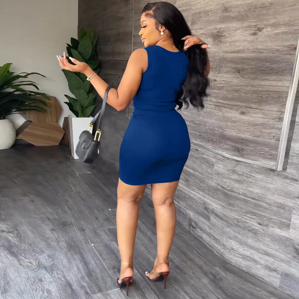 Dress sets two-piece set for women summer outfits Cami Fashion Dress