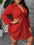 Plus Size Women's Elegant Long Sleeve Shirt Dress for Work, and Party