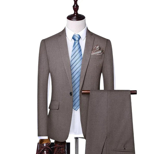 Two-piece mens suit 