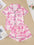 Pajama set, comfortable short-sleeved lapel top loungewear for women