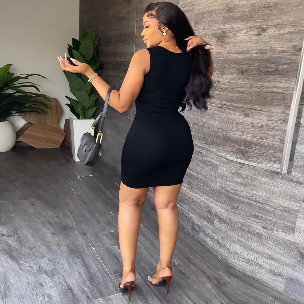 Dress sets two-piece set for women summer outfits Cami Fashion Dress