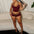 Women's Crop Tops & Shorts Outfits Night Club Matching Sets Clothes