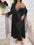 Long Sleeve Belted Robe V Neck Slip Dress Sexy Elegant Women Pajama  Sets