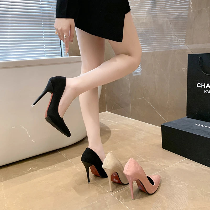 Fashion Women Shoes Stiletto High Heels Shoes Cool 12cm Thin Heels