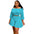 Two-Piece Set Outfits Long Sleeve Slash Neck T-Shirt, and Shorts